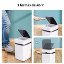 Lixeira Sensor Automática Inteligente de Banheiro Cozinha Escritório Capacidade 16 Litros